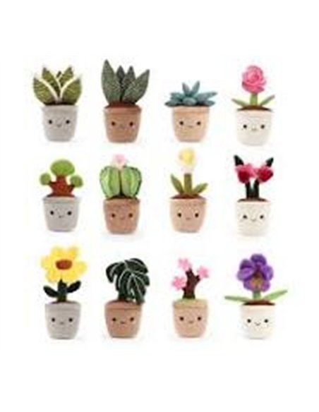 Peluche plantes jardin botanique 14cm - Keel toys