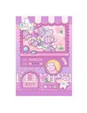 Chibi world - carnet gashsapo violet chat - sycomore