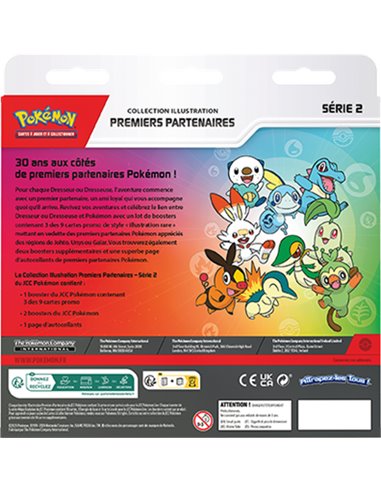 Pokémon : Coffret Illustration Premiers Partenaires Série 2