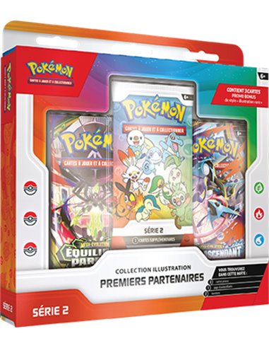Pokémon : Coffret Illustration Premiers Partenaires Série 2