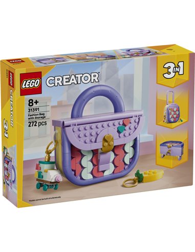 LEGO 31391 Sac fashion avec rangement