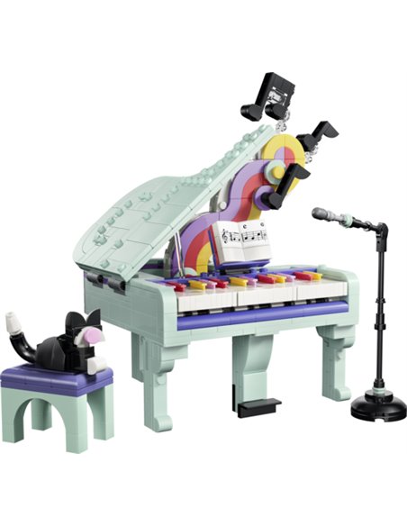 LEGO 31392 Décoration musicale : piano et chat