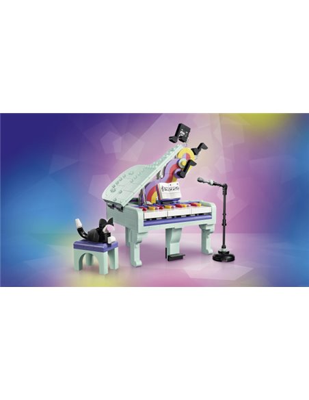 LEGO 31392 Décoration musicale : piano et chat