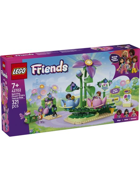 LEGO friends 42702 La fleur tournoyante et les tasses à thé féériques