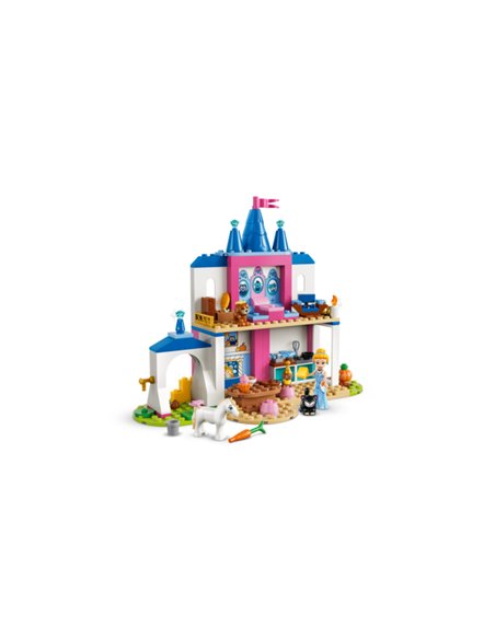LEGO disney 43283 Château de Cendrillon et ses amis animaux 