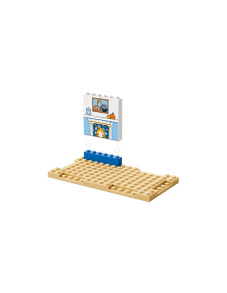LEGO disney 43283 Château de Cendrillon et ses amis animaux 