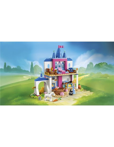 LEGO disney 43283 Château de Cendrillon et ses amis animaux 