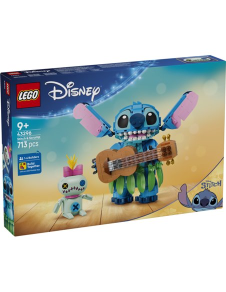 LEGO disney 43296 Stitch et Scrump