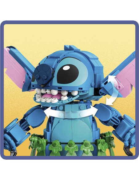 LEGO disney 43296 Stitch et Scrump