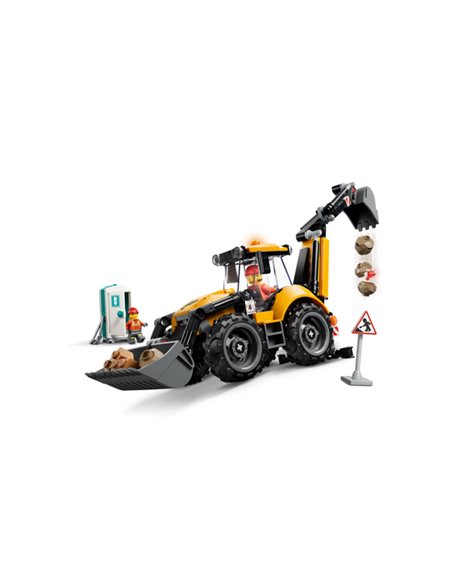 LEGO city 60480 Le tractopelle jaune