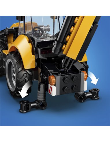 LEGO city 60480 Le tractopelle jaune