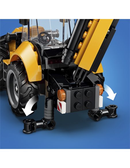 LEGO city 60480 Le tractopelle jaune