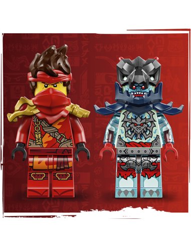LeGO ninjago 71838 Kai et la course de motos