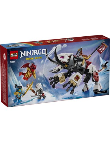 LEGO ninjago 71863 Zilvar et Grimtak la bête draconique