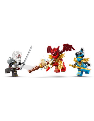 LEGO ninjago 71863 Zilvar et Grimtak la bête draconique