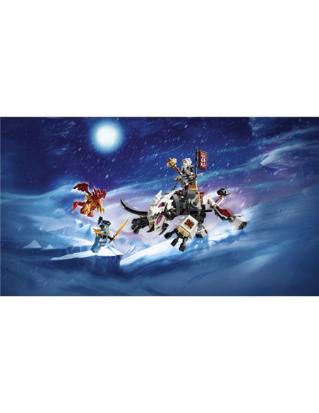 LEGO ninjago 71863 Zilvar et Grimtak la bête draconique