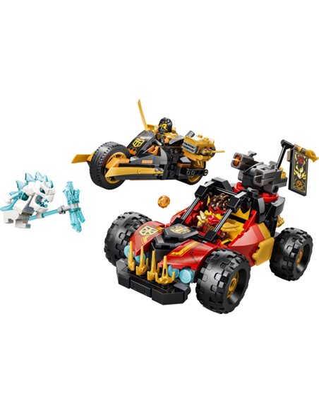 LEGO Ninjago 71864 Véhicules combinables de Kai et Cole