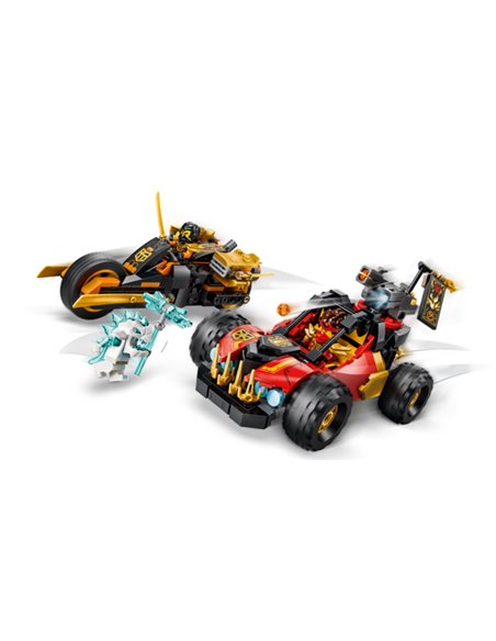 LEGO Ninjago 71864 Véhicules combinables de Kai et Cole