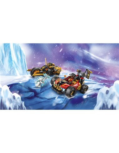LEGO Ninjago 71864 Véhicules combinables de Kai et Cole