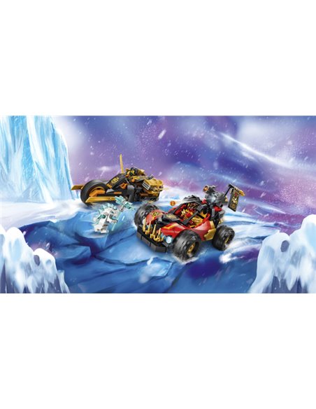 LEGO Ninjago 71864 Véhicules combinables de Kai et Cole
