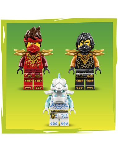 LEGO Ninjago 71864 Véhicules combinables de Kai et Cole