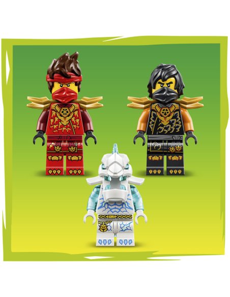 LEGO Ninjago 71864 Véhicules combinables de Kai et Cole