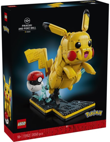 LEGO Pojémon 72152 Pikachu et sa PokéBall