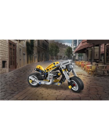 LEGO TECHNIC 42225 Moto jaune V29