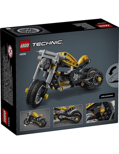 LEGO TECHNIC 42225 Moto jaune V29
