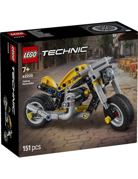 LEGO TECHNIC 42225 Moto jaune V29