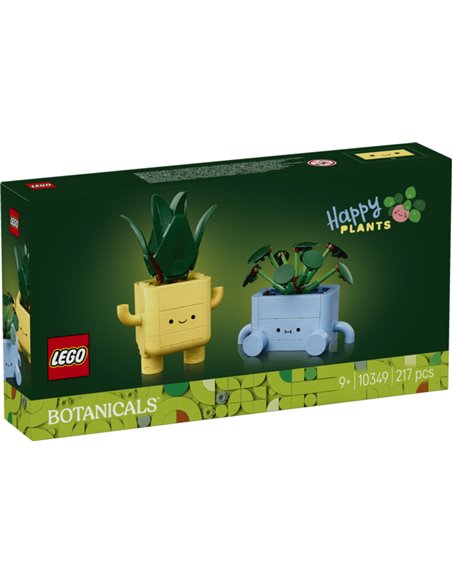 LEGO botanicals 10349 Petites plantes souriantes