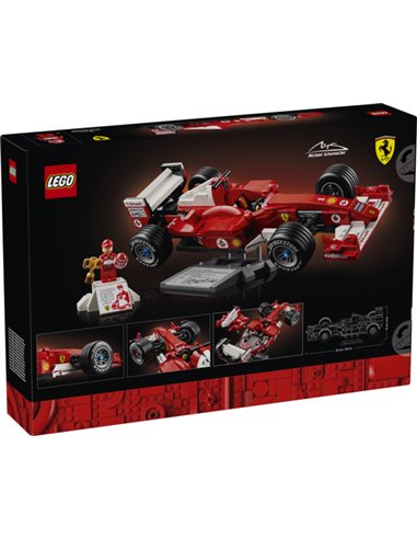 LEGO icons 11375 Ferrari F2004 et Michael Schumacher