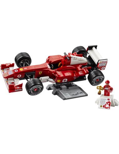 LEGO icons 11375 Ferrari F2004 et Michael Schumacher