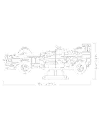 LEGO icons 11375 Ferrari F2004 et Michael Schumacher
