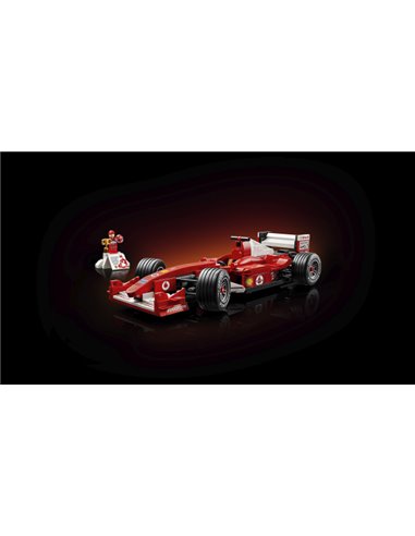 LEGO icons 11375 Ferrari F2004 et Michael Schumacher