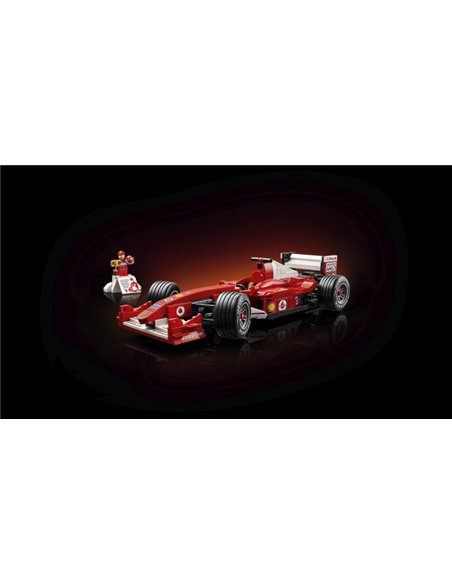 LEGO icons 11375 Ferrari F2004 et Michael Schumacher