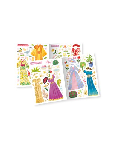 MES 500 AUTOCOLLANTS CRÉATIFS - MERVEILLEUSES PRINCESSES
