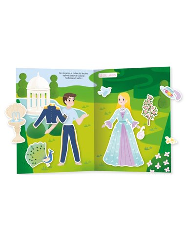 MES 500 AUTOCOLLANTS CRÉATIFS - MERVEILLEUSES PRINCESSES