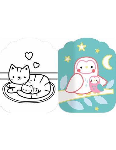 JE COLORIE SANS DÉPASSER - LES BÉBÉS ANIMAUX