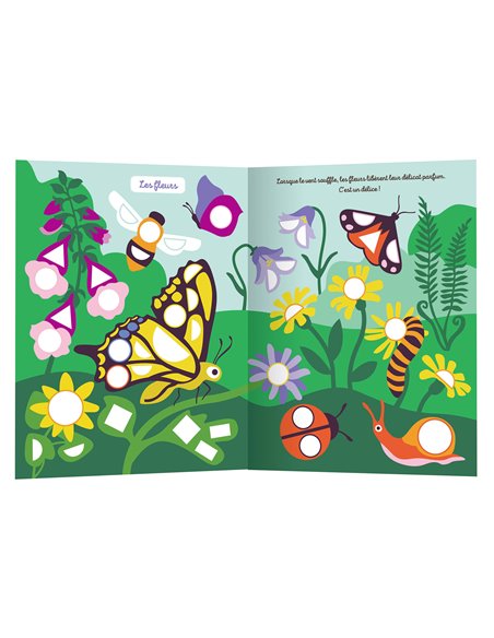 MES TOUT PREMIERS AUTOCOLLANTS - 1000 PREMIÈRES GOMMETTES FORMES LA NATURE