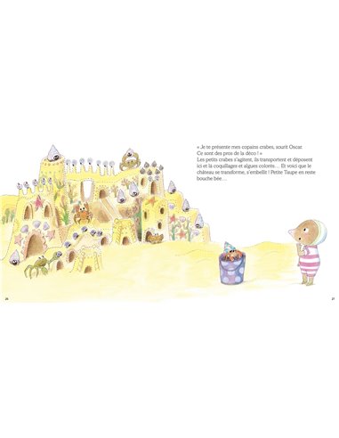 PETITE TAUPE ET LE CONCOURS DE CHÂTEAUX DE SABLE