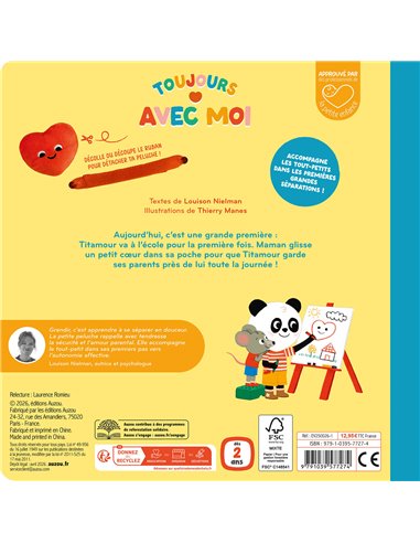 TOUJOURS AVEC MOI - MA PREMIÈRE JOURNÉE D'ÉCOLE