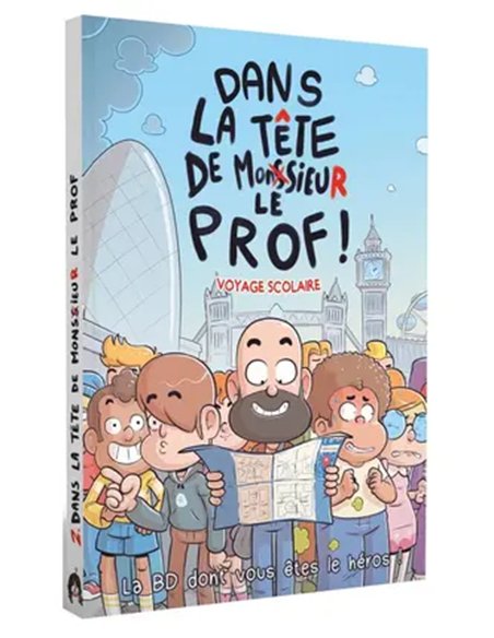 DANS LA TETE DE MONSIEUR LE PROF VOYAGE À LONDRES - Makaka Editions