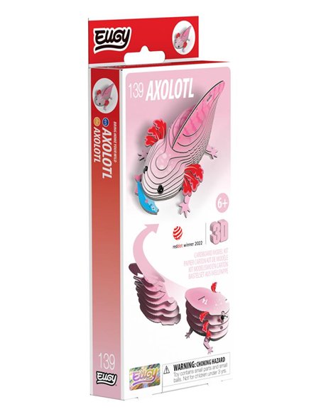 Eugy 3D Modèle: ANIMAL MARIN - AXOLOTH