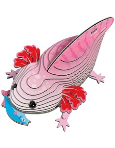 Eugy 3D Modèle: ANIMAL MARIN - AXOLOTH