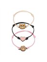 Better together - set of 3 bracelets - teddy bear - legami