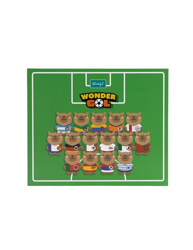 Stylo effaçable Wonder Gol - Blind box coupe du monde de football - Mr Wonderful