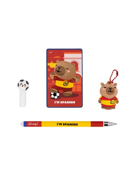 Stylo effaçable Wonder Gol - Blind box coupe du monde de football - Mr Wonderful