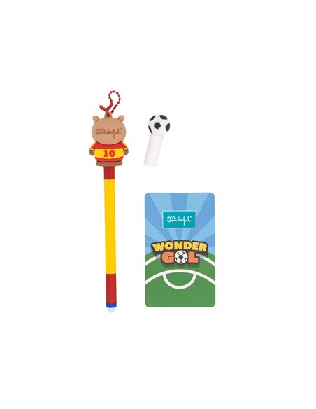 Stylo effaçable Wonder Gol - Blind box coupe du monde de football - Mr Wonderful