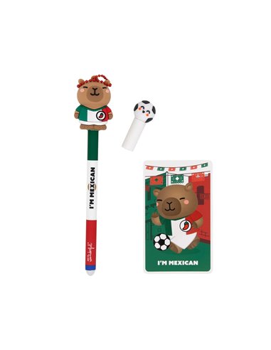 Stylo effaçable Wonder Gol - Blind box coupe du monde de football - Mr Wonderful